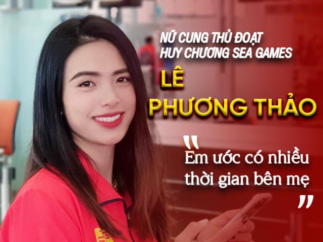 Tin tức trong ngày - Nữ cung thủ đoạt huy chương SEA Games Lê Phương Thảo: "Em ước có nhiều thời gian bên mẹ"