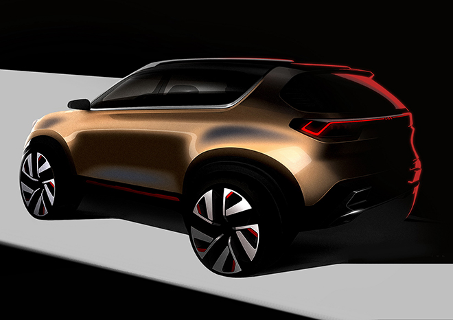 Kia hé lộ thêm hình ảnh concept SUV mới, cạnh tranh với Honda HR-V - 2