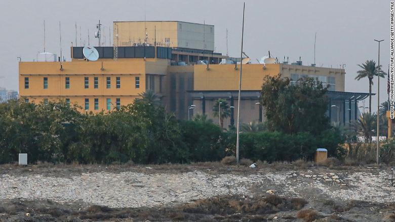 Đại sứ quán Mỹ ở thủ đô Baghdad, Iraq.