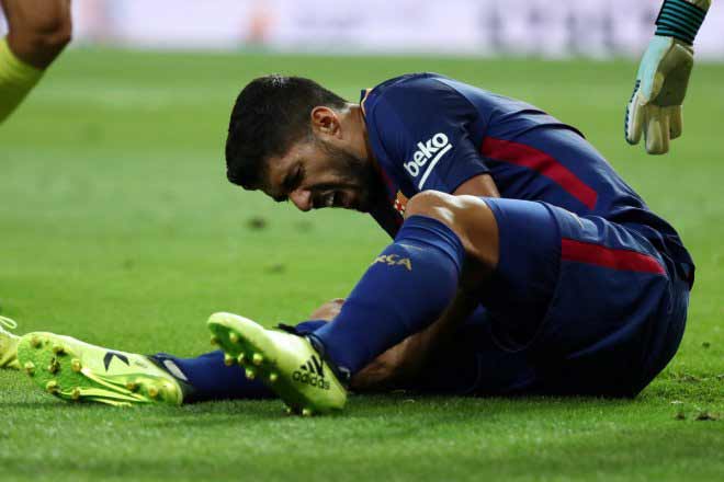 Luis Suarez sẽ nghỉ gần hết mùa giải cho Barca