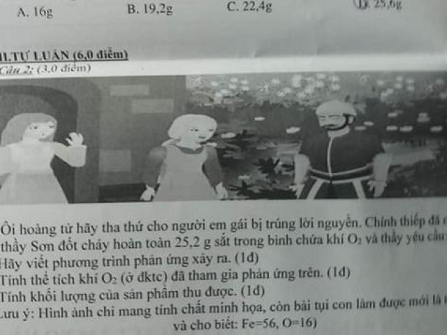 Giáo dục - du học - Giáo viên dạy Hóa ra đề thi bắt trend "hỡi hoàng tử" khiến học sinh "dở khóc dở cười"