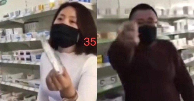 Một nhà thuốc và nhân viên ở Trung Quốc đang phải đối mặt với hình phạt sau vụ ẩu đả với khách hàng. Ảnh: Shanghaiist