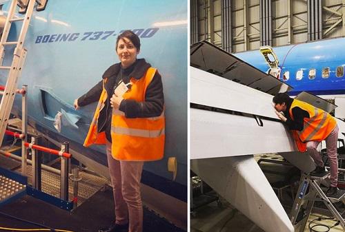 Người phụ nữ Đức &#34;phải lòng&#34; máy bay Boeing 40 tấn, quyết tâm kết hôn sau 6 năm hẹn hò - 1