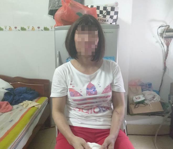 Chị Đ.T.V tâm sự về cuộc sống hiện tại với PV.