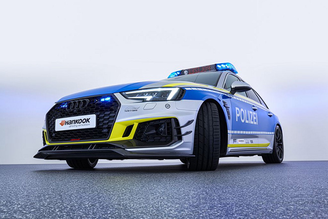Hãng độ ABT nâng cấp ngoại thất cho xe cảnh sát Audi RS4 Avant - 4