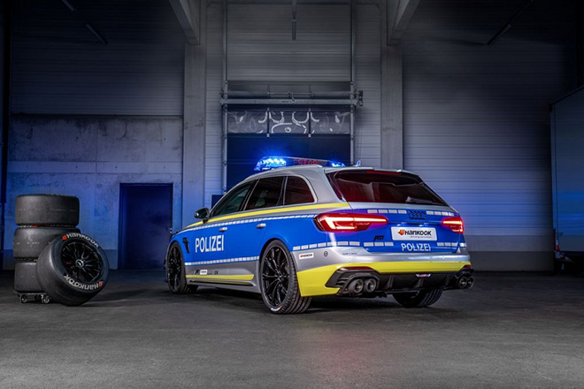 Hãng độ ABT nâng cấp ngoại thất cho xe cảnh sát Audi RS4 Avant - 6