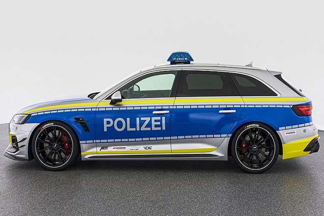 Hãng độ ABT nâng cấp ngoại thất cho xe cảnh sát Audi RS4 Avant - 3