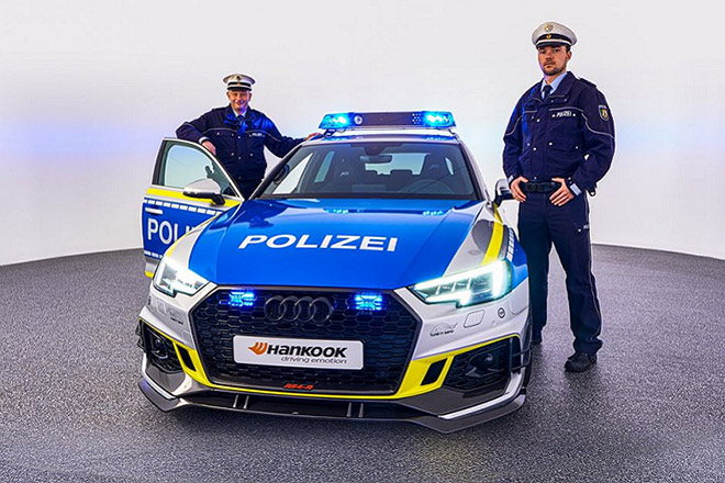 Hãng độ ABT nâng cấp ngoại thất cho xe cảnh sát Audi RS4 Avant - 2
