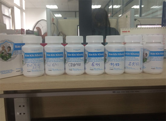 Bác Khanh đánh dấu ngày dùng Bảo Khí Khang