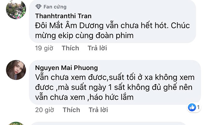 Cháy vé liên tục, khán giả lên tiếng khó tìm được vé xem phim Đôi Mắt Âm Dương - 6