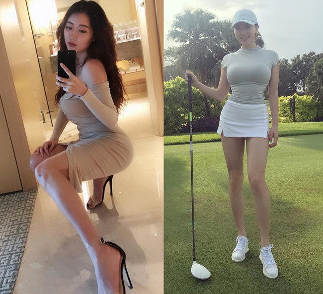 Tưởng Phinh Đình chơi thêm bộ môn &#34;con nhà giàu&#34; là đánh golf để nâng cao thể lực.&nbsp;