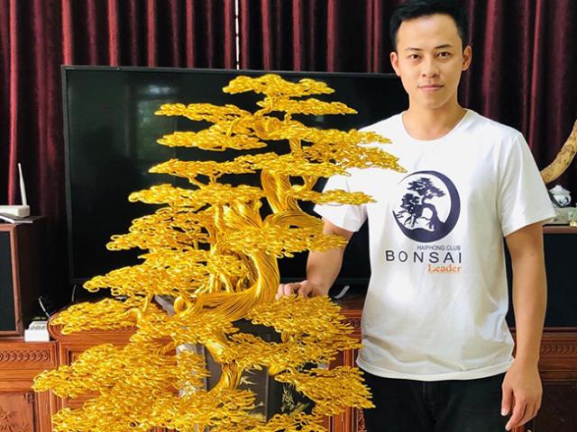Thị trường - Tiêu dùng - “Siêu cây” bonsai từ dây đồng, nhôm, đẹp như cây thật, giá bạc triệu