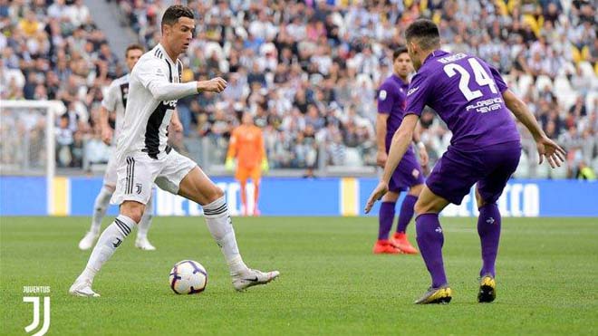 Video highlight trận Juventus - Fiorentina: Ronaldo tỏa sáng, bước tiến quan trọng - 1