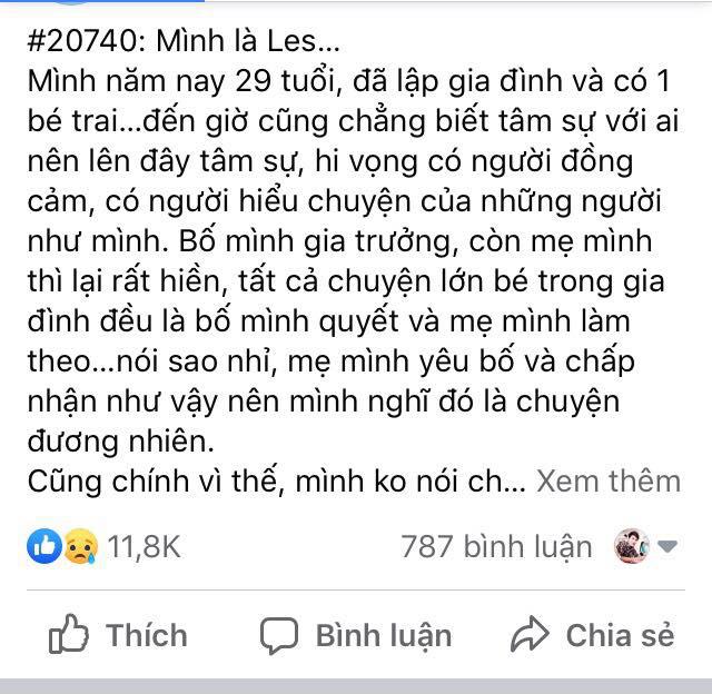 Yêu người cùng giới nhưng vì gia đình ngăn cấm, cô gái "nhắm mắt" lấy chồng, sinh con và cái kết đau khổ - 2