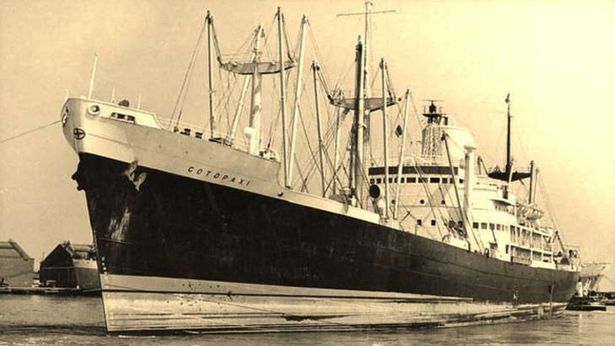 Tàu&nbsp;SS Cotopaxi biến mất ở Tam giác Quỷ Bermuda cách đây gần 100 năm.