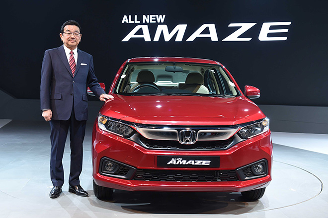 Honda Amaze 2020 trình làng, bản rẻ nhất giá 198 triệu đồng - 1