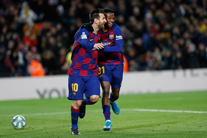 Messi sắm vai kiến tạo để Ansu Fati ghi bàn