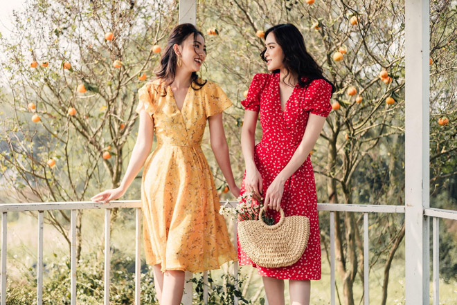 Lựa chọn những dải màu tươi sáng, trẻ trung để tôn vinh nét đẹp thanh xuân của người phụ nữ