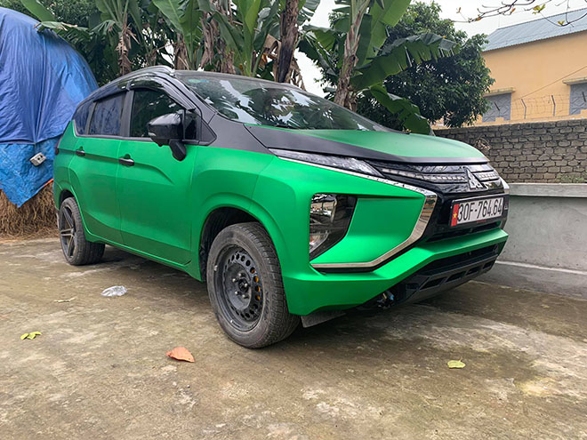 Mitsubishi Xpander độ mâm như Maybach với màu sơn ngoại thất tưởng là Grabcar - 6