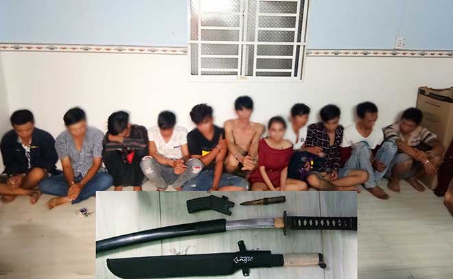 Nhóm thanh niên nam, nữ sử dụng trái phép chất ma túy bị bắt quả tang