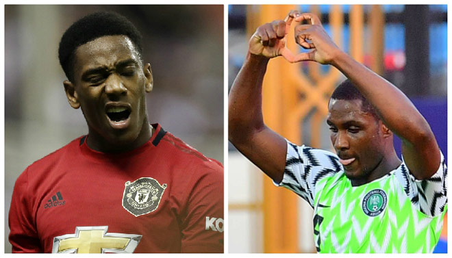 Anthony Martial có thể bị tân binh Odion Ighalo chiếm suất đá chính ở MU&nbsp;