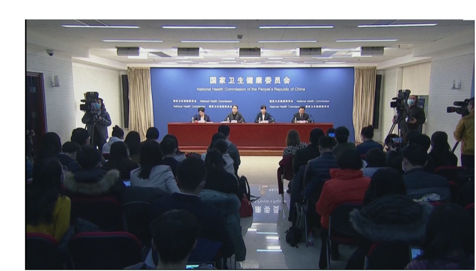 Ủy ban Y tế Quốc gia Trung Quốc công bố những thông tin mới nhất về tình hình dịch Corona tại Trung Quốc (ảnh: Chinadaily)