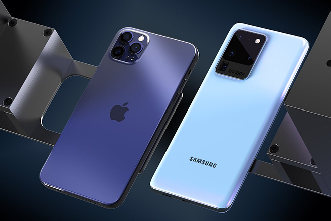 So kè 2 siêu phẩm: Galaxy S20 quá nổi bật so với iPhone 11 Pro - 1