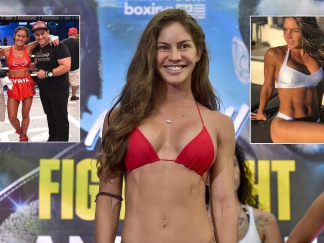 Thể thao - Võ sĩ Hoa hậu dính đòn nằm sàn, vùng dậy tung cú đấm lật ngược tình thế