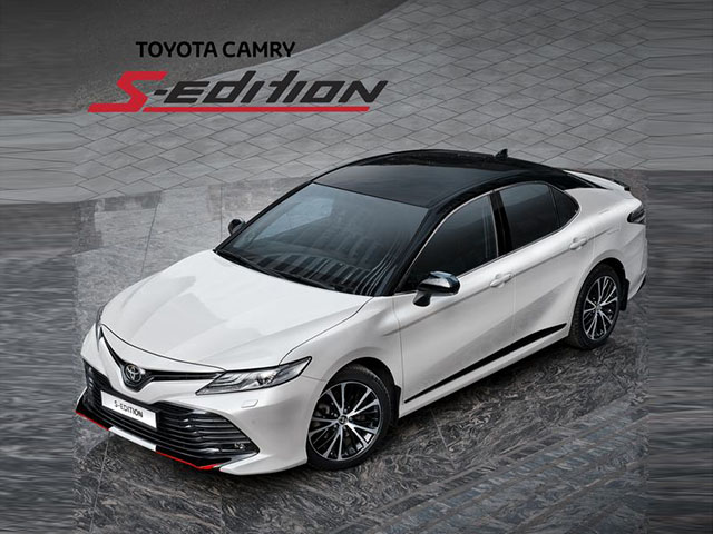 Toyota Camry phiên bản thể thao S-Edition, giá từ 778 triệu đồng