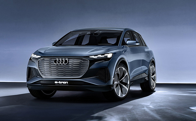 Chi tiết tân binh SUV điện Audi Q4 e-tron sắp được sản xuất thương mại - 1