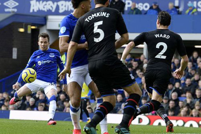 Trực tiếp bóng đá Everton - Crystal Palace: Bỏ lỡ phút cuối (Hết giờ) - 1