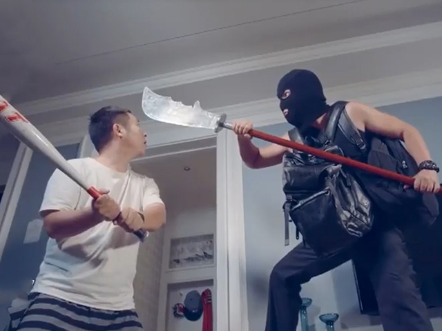 Video Clip Cười - Gặp trộm đột nhập vào nhà nửa đêm nên làm như thế nào?