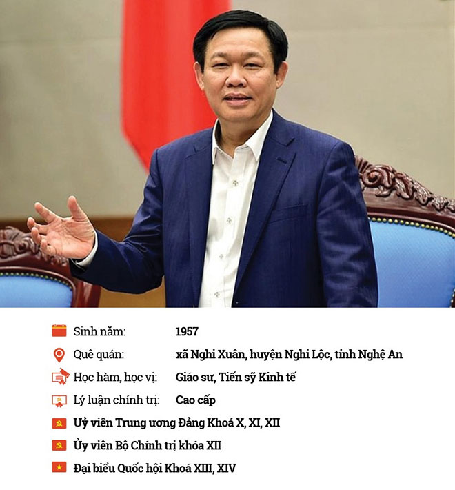 Ông Vương Đình Huệ làm Bí thư Hà Nội thay ông Hoàng Trung Hải