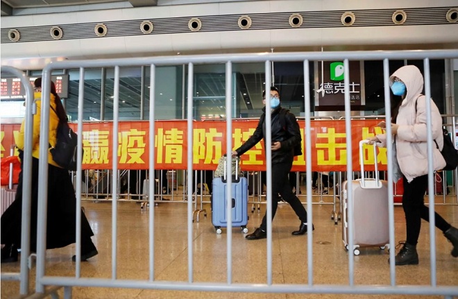 Người dân ở 20 tỉnh của Trung Quốc bắt đầu đi làm trở lại trong ngày 10.2.