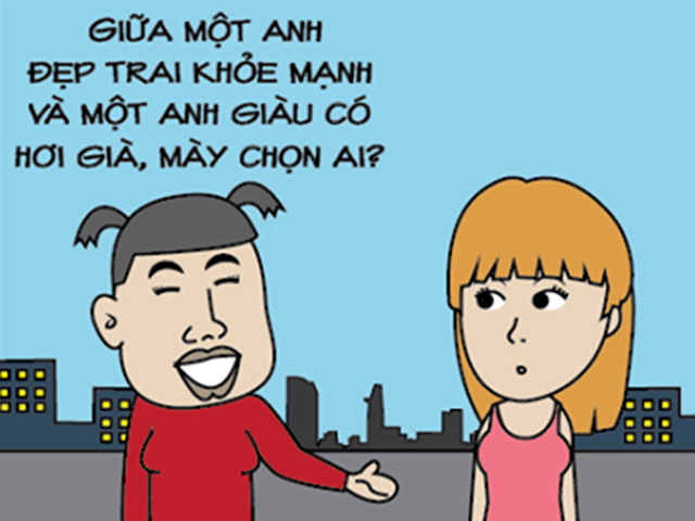 Tranh vui - Sự lựa chọn "chắc cú" của một cô gái thông minh thời hiện đại