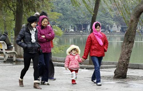 Miền Bắc tiếp tục rét đậm, rét hại.