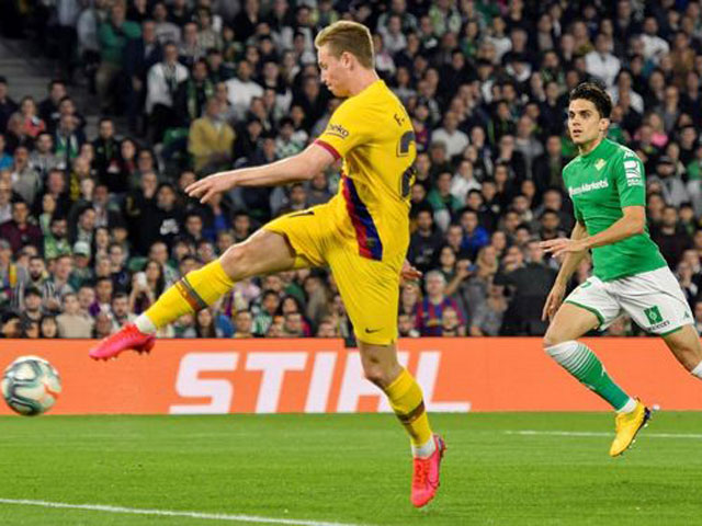 Bóng đá - Video highlight trận Real Betis - Barcelona: Dấu ấn Messi &amp; cuộc rượt đuổi "điên rồ"