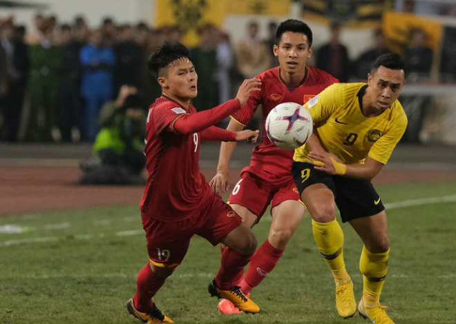 ĐT Việt Nam từng thắng nhọc ĐT Malaysia 1-0 ở sân Mỹ Đình năm ngoái tại lượt trận thứ 3 bảng G vòng loại thứ 2 World Cup 2022 nhờ pha lập công đẹp mắt của Quang Hải