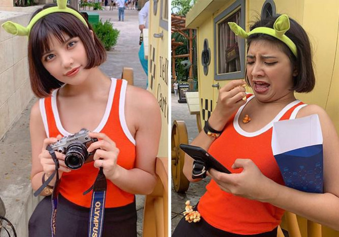 Dân mạng cười ngất với loạt ảnh "lầy lội" của nữ blogger Thái Lan - 1