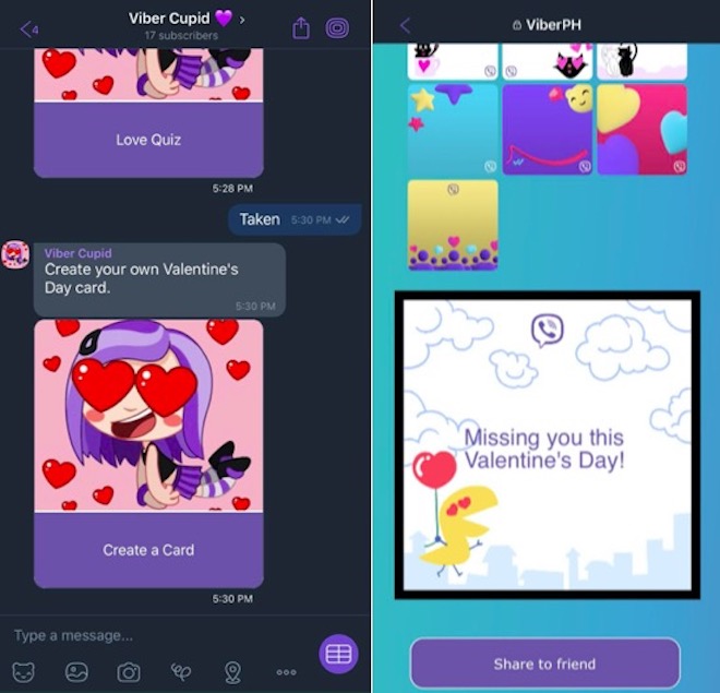 Trợ lý ảo tình yêu Viber Cupid vui nhộn cho mùa Valentine - 1