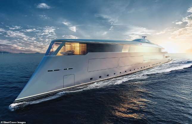 Là tác phẩm bởi chuyên gia thiết kế du thuyền Sander Sinot kết hợp với hãng đóng tàu Lateral Naval Architects, chiếc du thuyền xa xỉ này có chiều dài 112,7 mét, gồm 5 boong chính, với không gian đủ cho 14 du khách, 31 thành viên thủy thủ đoàn.