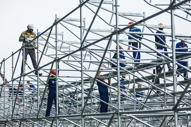 Choáng ngợp với đại công trường F1 sắp hoàn thiện - 2