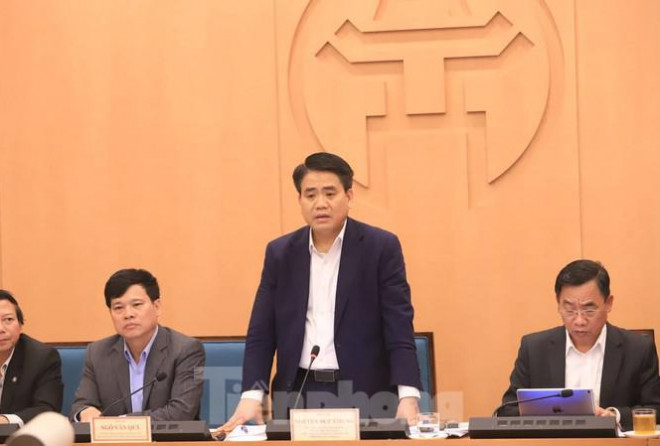 Chủ tịch UBND thành phố Hà Nội Nguyễn Đức Chung
