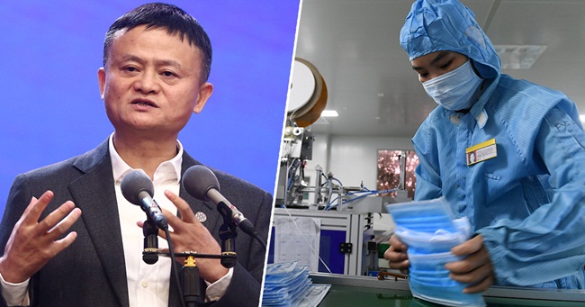 Ngoài ra, tập đoàn Alibaba do Jack Ma sáng lập cũng lập ra quỹ 1 tỷ nhân dân tệ. Quỹ này dùng mua thiết bị y tế cho Vũ Hán và Hồ Bắc.