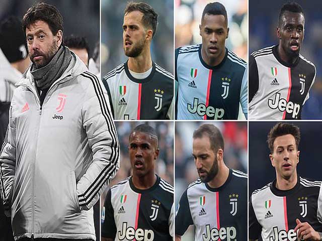 Bóng đá - Juventus thanh lọc: "Ông trùm" trảm 7 SAO, số phận Ronaldo ra sao?
