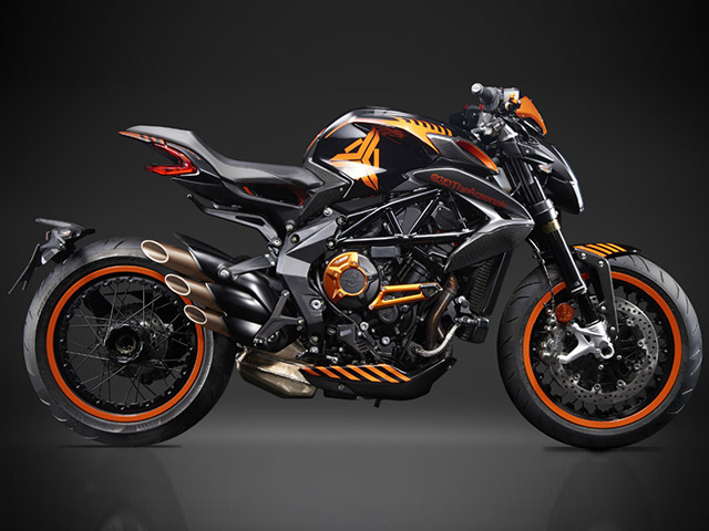 Xe máy - Xe đạp - Ngắm MV Agusta Dragster 800 RR TheArsenale Edition độc nhất thế giới