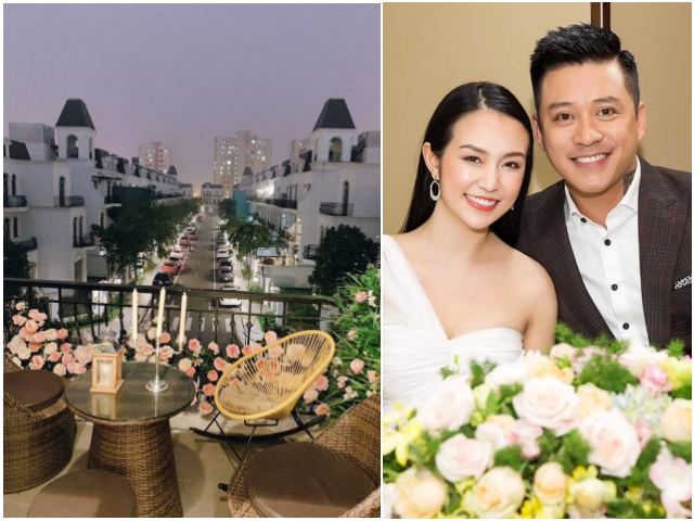Đời sống Showbiz - Hé lộ nội thất sang trọng ở biệt thự tiền tỷ của Tuấn Hưng và vợ hot girl