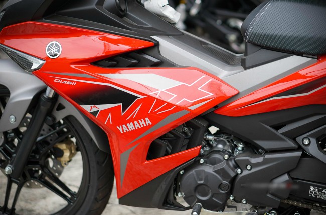 Hiện tại 2020 Yamaha MX King vẫn sử dụng động cơ phân khối 150cc.
