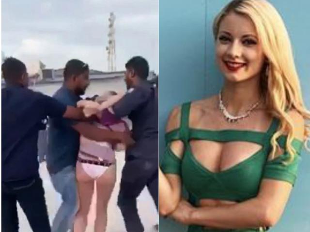 Đời sống Showbiz - Mỹ nhân mặc bikini bị cảnh sát bắt ngay trên phố: Cái kết ngỡ ngàng