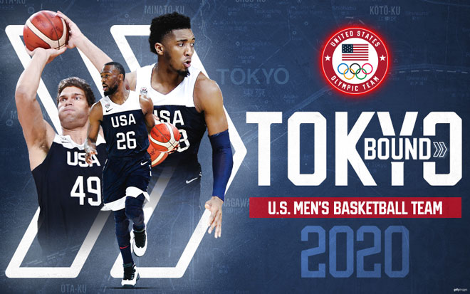 ĐT bóng rổ nam của Mỹ triệu tập 44 VĐV chuẩn bị cho Olympic 2020